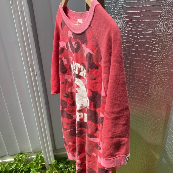 Red Camouflage T-Shirt with Logo - Picture 2 of 10